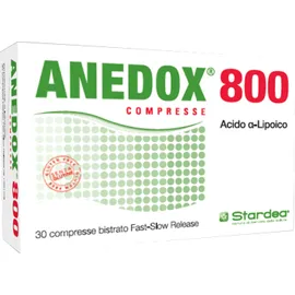 Anedox 800 Integratore Alimentare Senza Glutine 30 Compresse