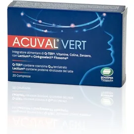 Acuval Vert Integratore Antiossidante 20 Compresse