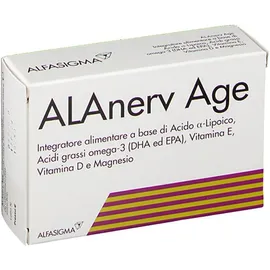 AlaNerv Age Integratore Antiossidante 20 Capsule SoftGel