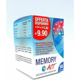 Memory Act Integratore per la Memoria 50 compresse