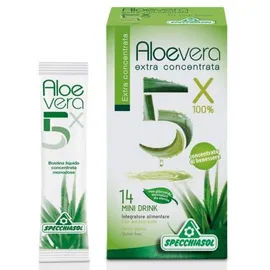 Specchiasol Aloe 5x Extra Concentrata Integratore Depurativo 14 Bustine