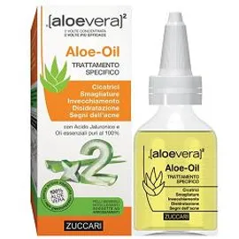 Zuccari AloeVera2 Aloe Oil Olio Dermocosmetico Viso e Corpo 50 ml