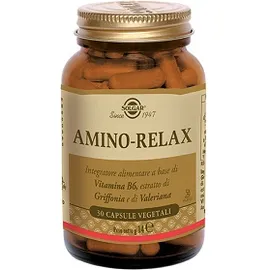 Solgar Amino Relax Integratore Di Vitamina B6 30 Capsule