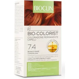 Bioclin Bio-Colorist 7.4 Biondo Rame Tintura Naturale Capelli