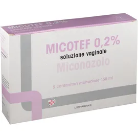 MICOTEF 0,2 % Soluzione Vaginale