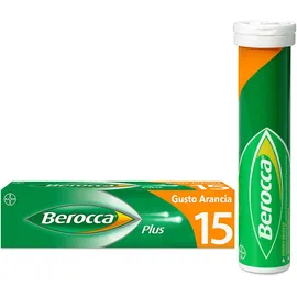 Berocca® Plus Gusto Arancia Compresse Effervescenti