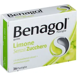 Benagol® Pastiglie Limone Senza Zucchero