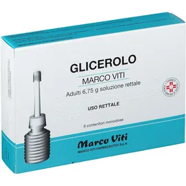 GLICEROLO MARCO VITI Adulti 6,75 g Soluzione Rettale