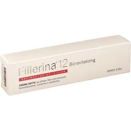 Fillerina 12 Biorevitalizing Restructuring - Filler Crema Notte Grado 3-Bio