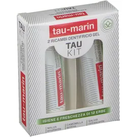 Tau-marin Tau Kit 2 Ricambi Dentifricio Gel