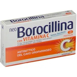 NeoBorocillina Antisettico Orofaringeo con Vitamina C