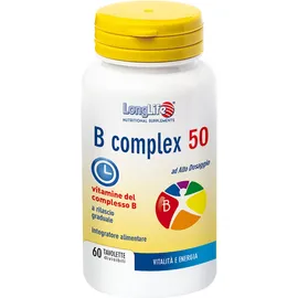 Longlife B Complex 50 T/R Integratore Vitaminico 60 Tavolette