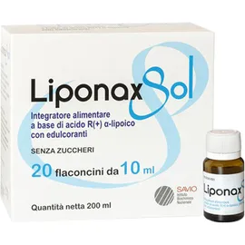 Liponax Sol Integratore Alimentare 20 Flaconcini 10ml