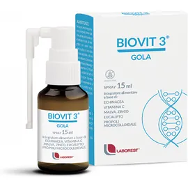 Biovit 3 Gola Spray Orale Integratore Per Bambini 15 ml