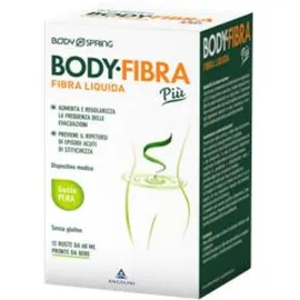Body Spring BodyFibra PiÃ¹ Integratore Intestinale Gusto Pera 12 Bustine