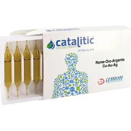 Cemon Catalitic Oligoelementi Rame-Oro-Argento20 Fiale da 2 ml