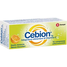 Cebion Effervescente Senza zucchero Integratore Vitamina C 10 Compresse