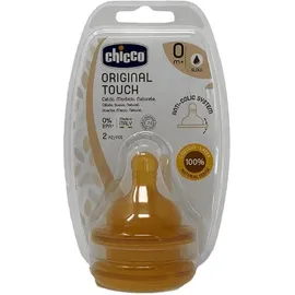 Chicco Tettarella Original Touch CaucciÃ¹ 2 Pezzi 0 Mesi+