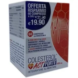 Colesterol ACT Forte Integratore Alimentare per il colesterolo 60 compresse