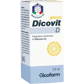 Dicofarm Dicovit D Integratore Vitamina D3 Bambino Gocce 7,5 Ml