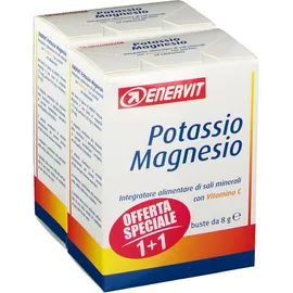 Enervit Potassio Magnesio PROMO Integratore Sali Minerali 10+10 Bustine