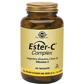 Solgar Ester C-Complex Integratore di Vitamina C 60 Tavolette