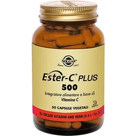 Solgar Ester C Plus 500 Integratore Vitamina C 50 Capsule