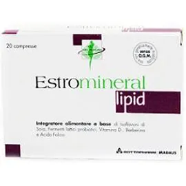 Estromineral Lipid Integratore Menopausa 20 Compresse