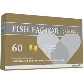 Fish Factor Plus Integratore Omega 3 Alta Concentrazione 60 Perle Piccole