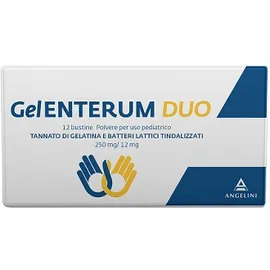 GelEnterum Duo Integratore Intestinale Pediatrico In Polvere 12 Bustine