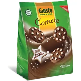 Giusto Senza Glutine Comete Biscotti al Cioccolato e Nocciole 200 g
