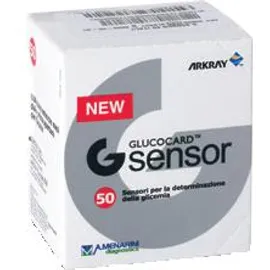 Glucocard G Sensor Strisce Reattive Glicemia 50 Pezzi