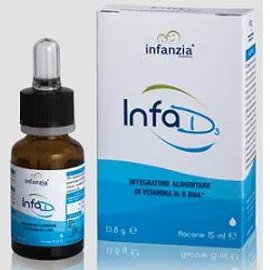 InfaD 3 Gocce Integratore di Vitamina D 15 ml
