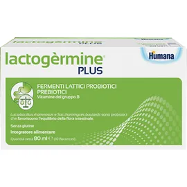 Humana Lactogermine Plus Integratore Fermenti Lattici 10 Flaconcini