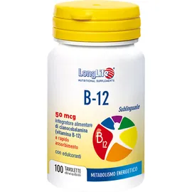 Longlife B12 Integratore Metabolismo Energetico 100 Tavolette