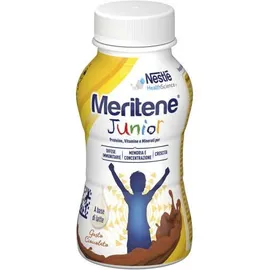 Meritene Junior Drink Cioccolata Bevanda Proteica Con Vitamine E Minerali 200 ml