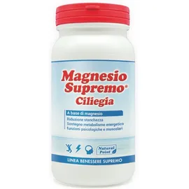 Natural Point Magnesio Supremo Integratore Gusto Ciliegia 150 g