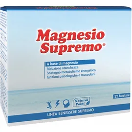 Natural Point Magnesio Supremo 32 Bustine da 2,4 g