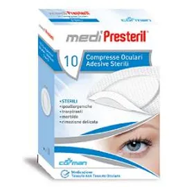 Medipresteril Garze Oculari Adesive Sterili 10 Pezzi