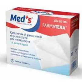 Med`s Farmatexa Compresse Di Garza Sterile 18x40 Cm 12 Buste Singole
