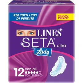 LINES SETA Ultra Lady 12pz