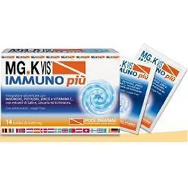 Mg.K Vis Immuno PiÃ¹ Integratore Sistema Immunitario 14 Bustine
