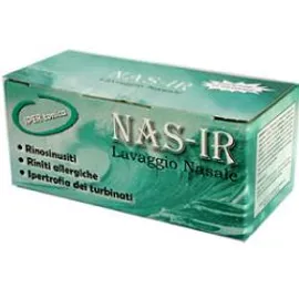 Nasir Lavaggio Ipertonico Nasale 8 Sacche + 1 Blister