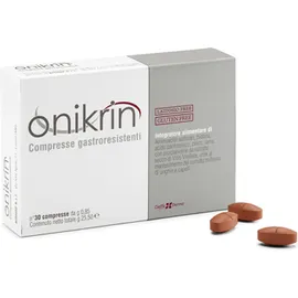 Onikrin Integratore Rinforzante per Unghie e Capelli 30 Compresse