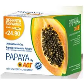 Papaya Act Integratore Metabolismo Energetico 30 Bustine