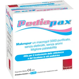 Pediapax Polvere Contro La Stitichezza 20 Bustine