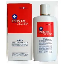 Pentaciclina Olio Detergente Ad Azione Lenitiva Idratante Per Pelli Secche 200 ml