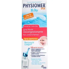 Physiomer Iper Baby Spray Ipertonico Decongestionante Nasale 115 ml