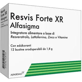 Resvis Forte XR Biofutura Integratore Antiossidante e Difese Immunitarie 12 Bustine