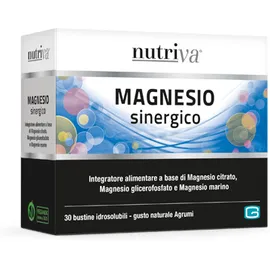 Nutriva Magnesio Sinergico Integratore Alimentare 30 Bustine